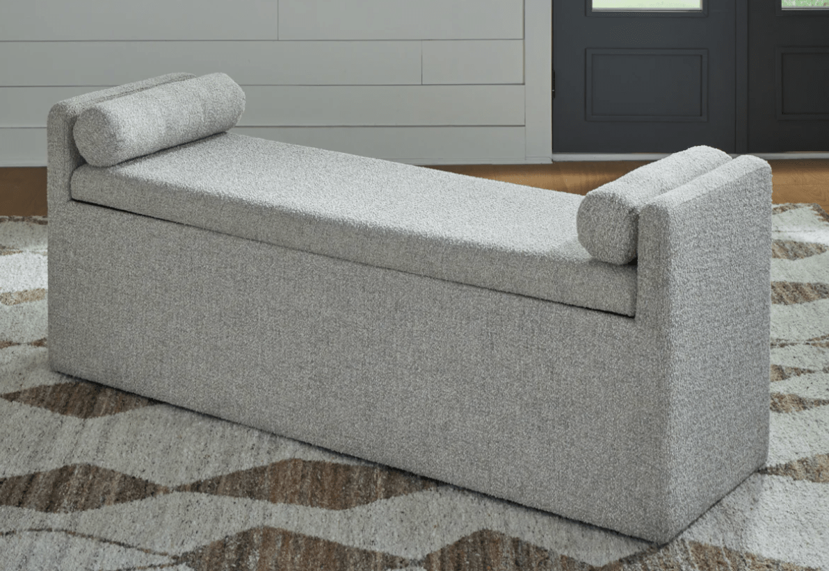 AshleyAshley D841 - 00 Galliden - Large Upholstered Dining Room Bench - Beige