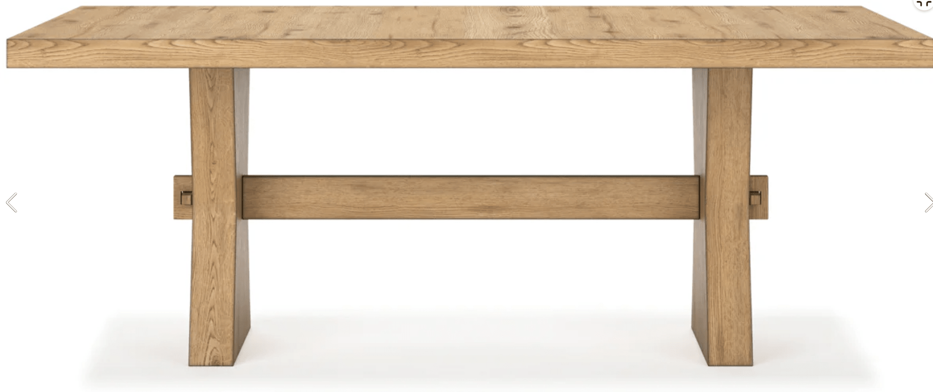 AshleyAshley D841 Galliden - Rectangular Dining Room Table - Light Brown