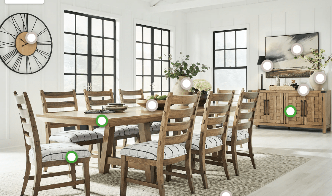 AshleyAshley D858 - 45 Ridgester - Rectangular Dining Room Extension Table - Light Brown