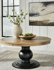 AshleyAshley D858 - 50 Ridgester - Dining Table - Light Brown