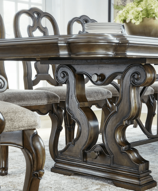 AshleyAshley D947 Maylee - Dining Extension Table - Dark Brown