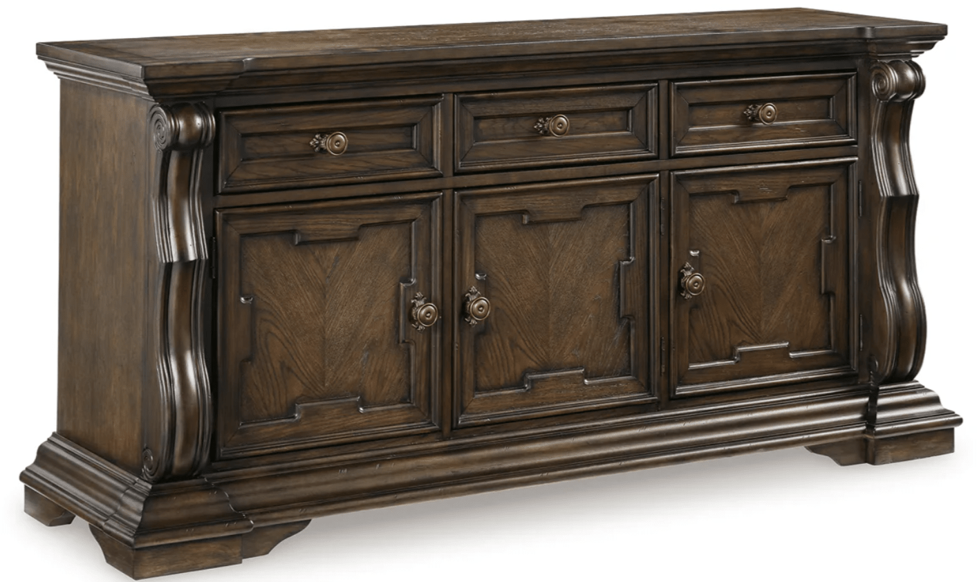 AshleyAshley D947 Maylee - Dining Extension Table - Dark Brown
