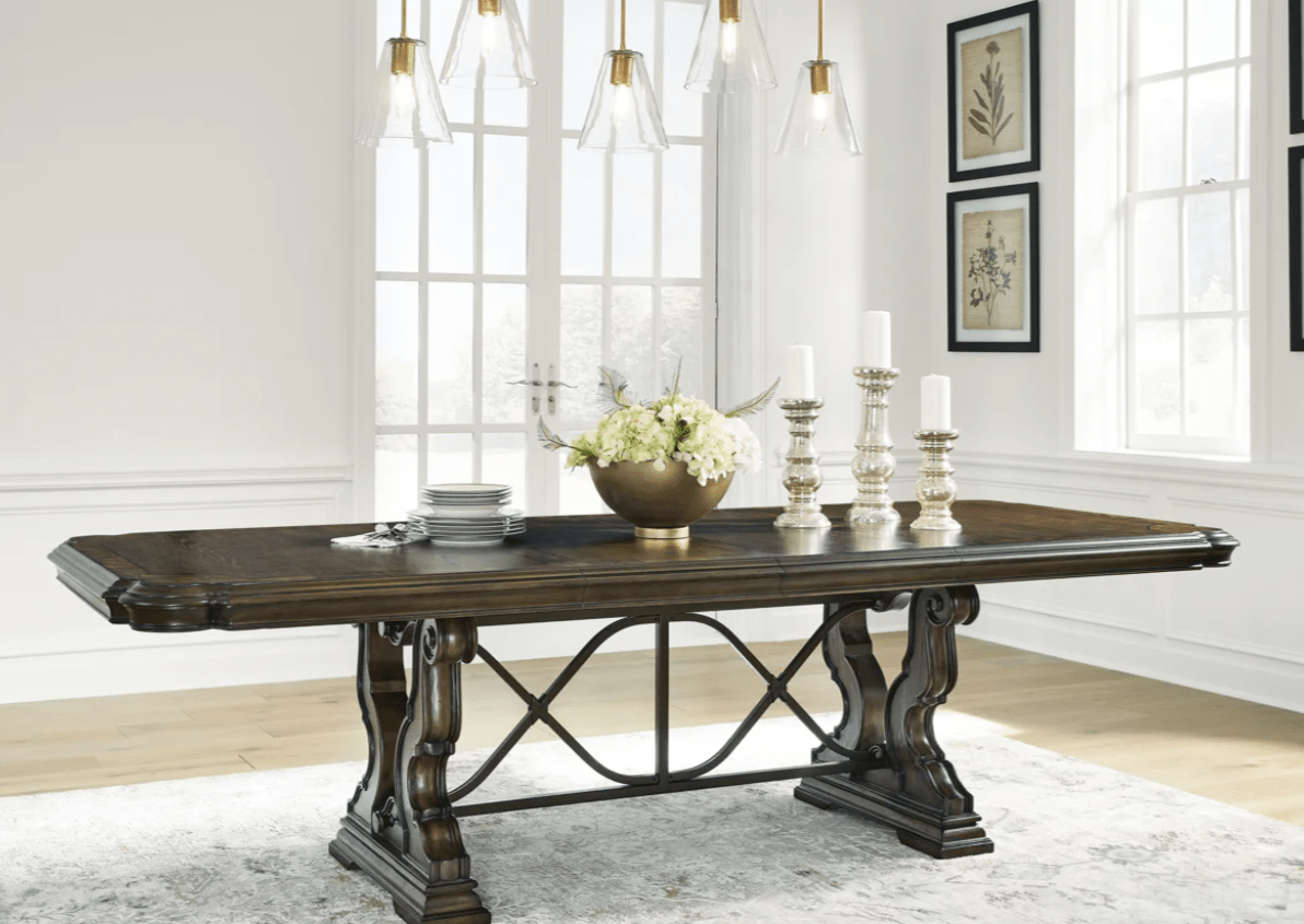 AshleyAshley D947 Maylee - Dining Extension Table - Dark Brown