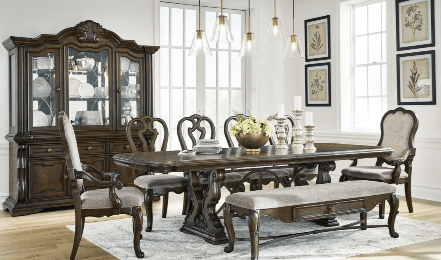 AshleyAshley D947 Maylee - Dining Extension Table - Dark Brown