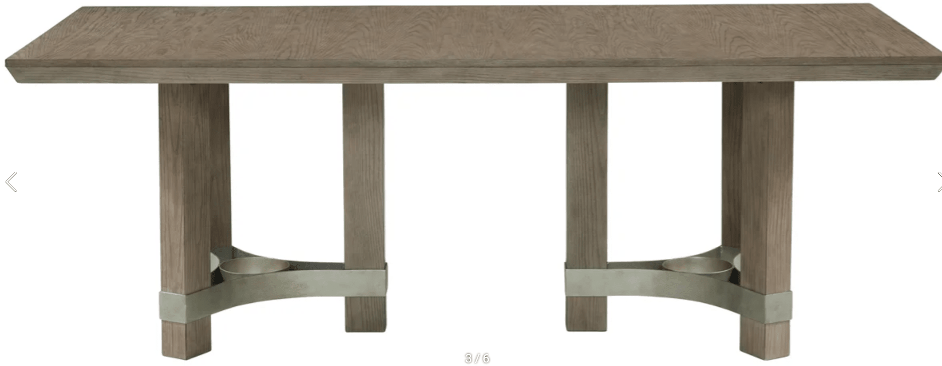 AshleyAshley D983 Chrestner - Rectangular Dining Room Table - Gray