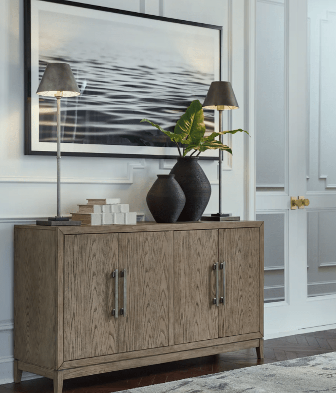 AshleyAshley D983 Chrestner - Rectangular Dining Room Table - Gray