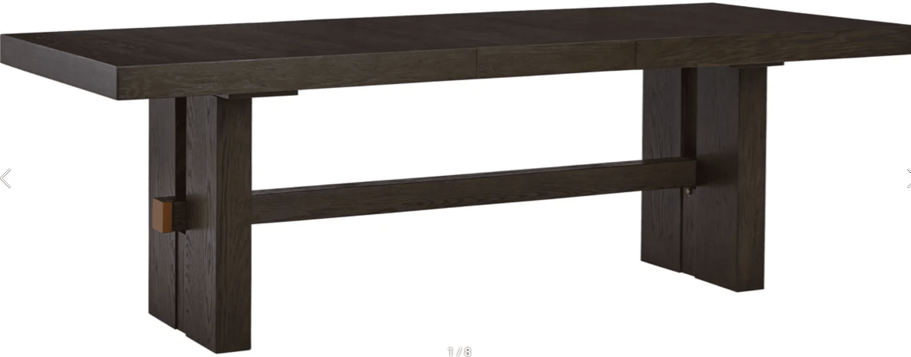 AshleyAshley D984 Dining Room Extension Table - Dark Brown