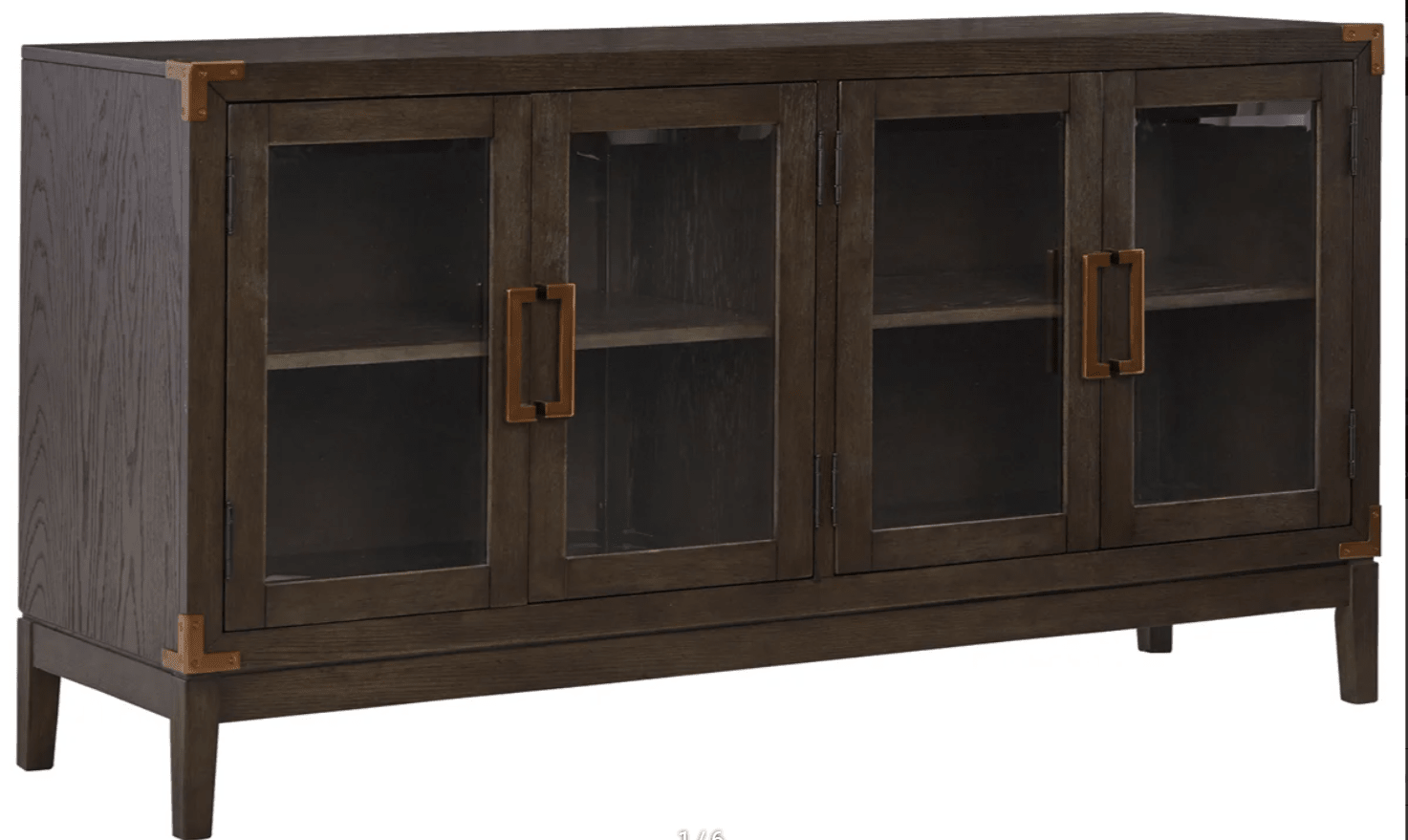 AshleyAshley D984 Dining Room Extension Table - Dark Brown
