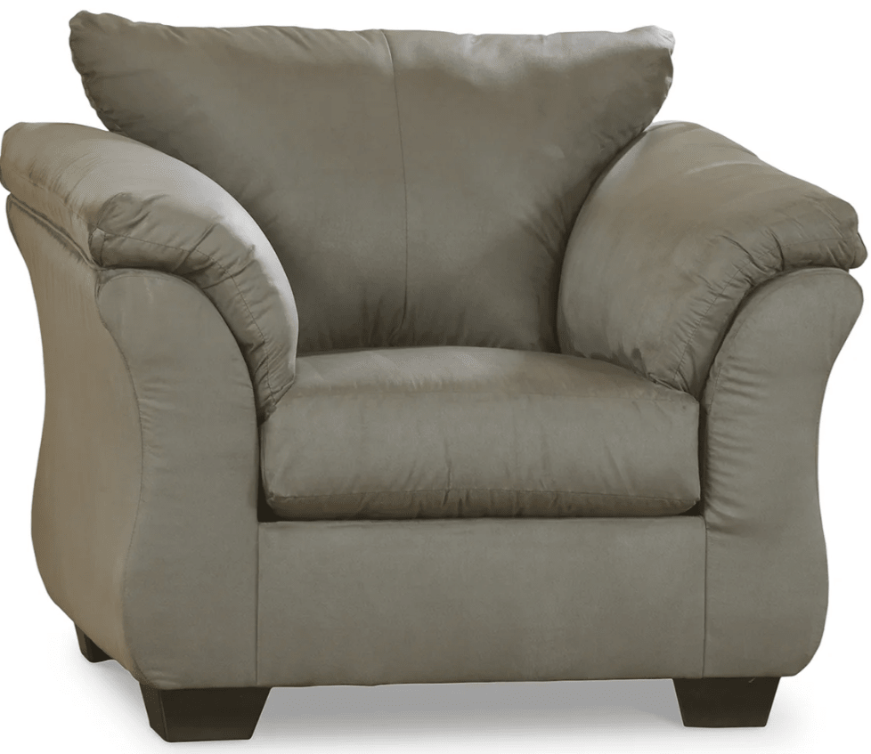AshleyAshley Darcy - 75005 - Sofa, Loveseat, Chair, Ottoman - Cobblestone