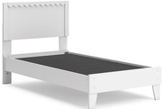 AshleyAshley EB1810 Hallityn - Panel Platform Bed - White
