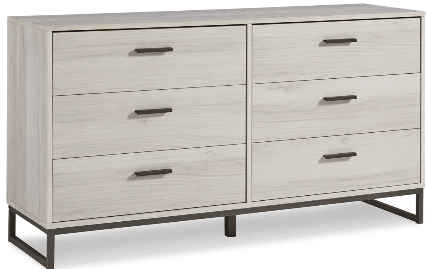 AshleyAshley EB1864 Socalle - Panel Platform Bed - Natural