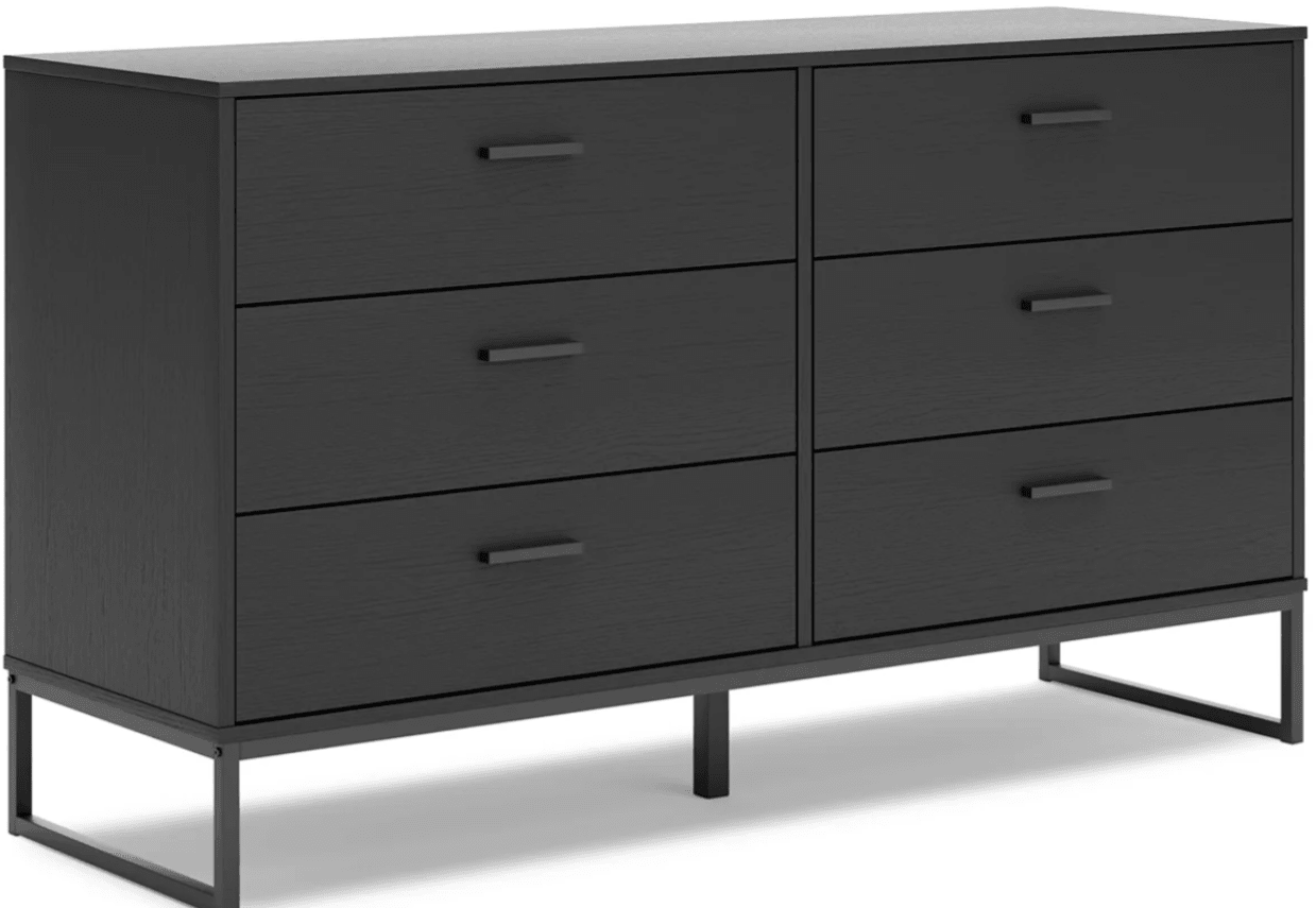AshleyAshley EB1865 Socalle - Panel Platform Bed - Black