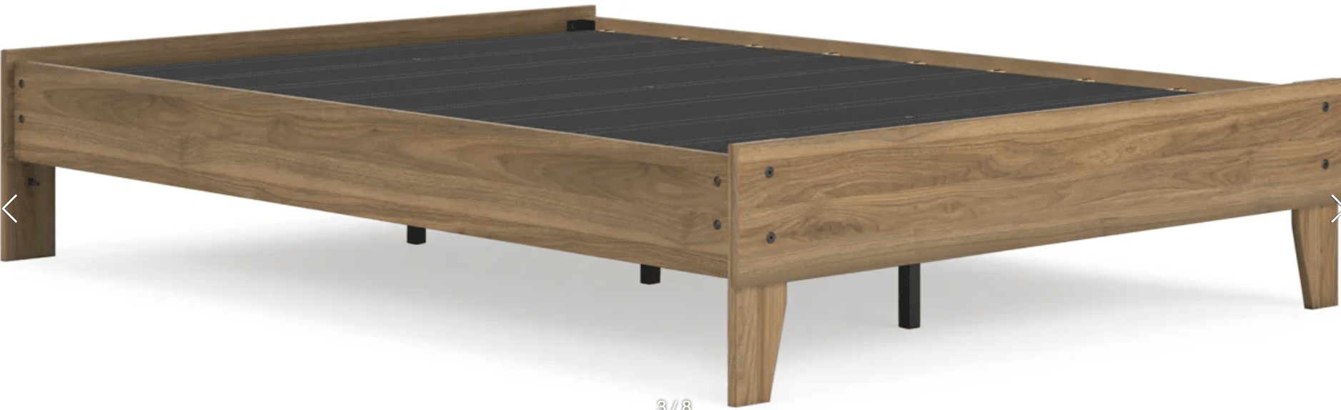 AshleyAshley EB1866 Deanlow - Platform Bed - Honey