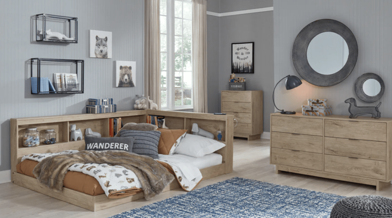 AshleyAshley EB2270 Bookcase Storage Bed