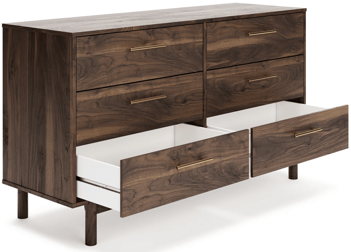 AshleyAshley EB3660 Calverson - Panel Platform Bed - Mocha