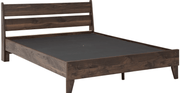 AshleyAshley EB3660 Calverson - Panel Platform Bed - Mocha