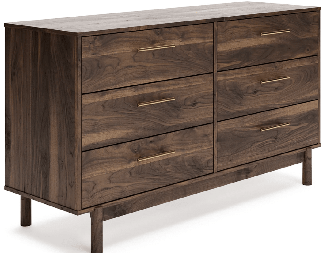 AshleyAshley EB3660 Calverson - Panel Platform Bed - Mocha