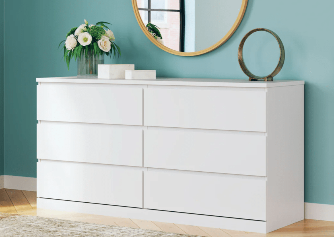 AshleyAshley EB9630 Onita - Platform Bed With 1 Side Storage - White