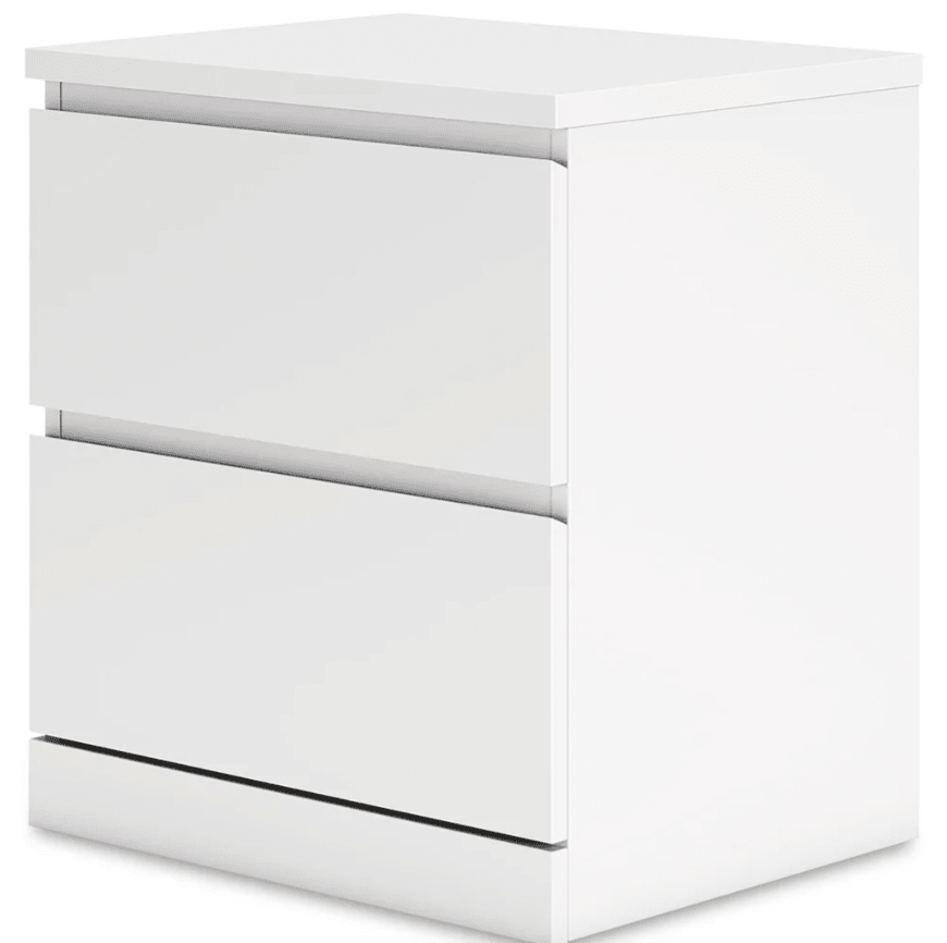 AshleyAshley EB9630 Onita - Platform Bed With 1 Side Storage - White