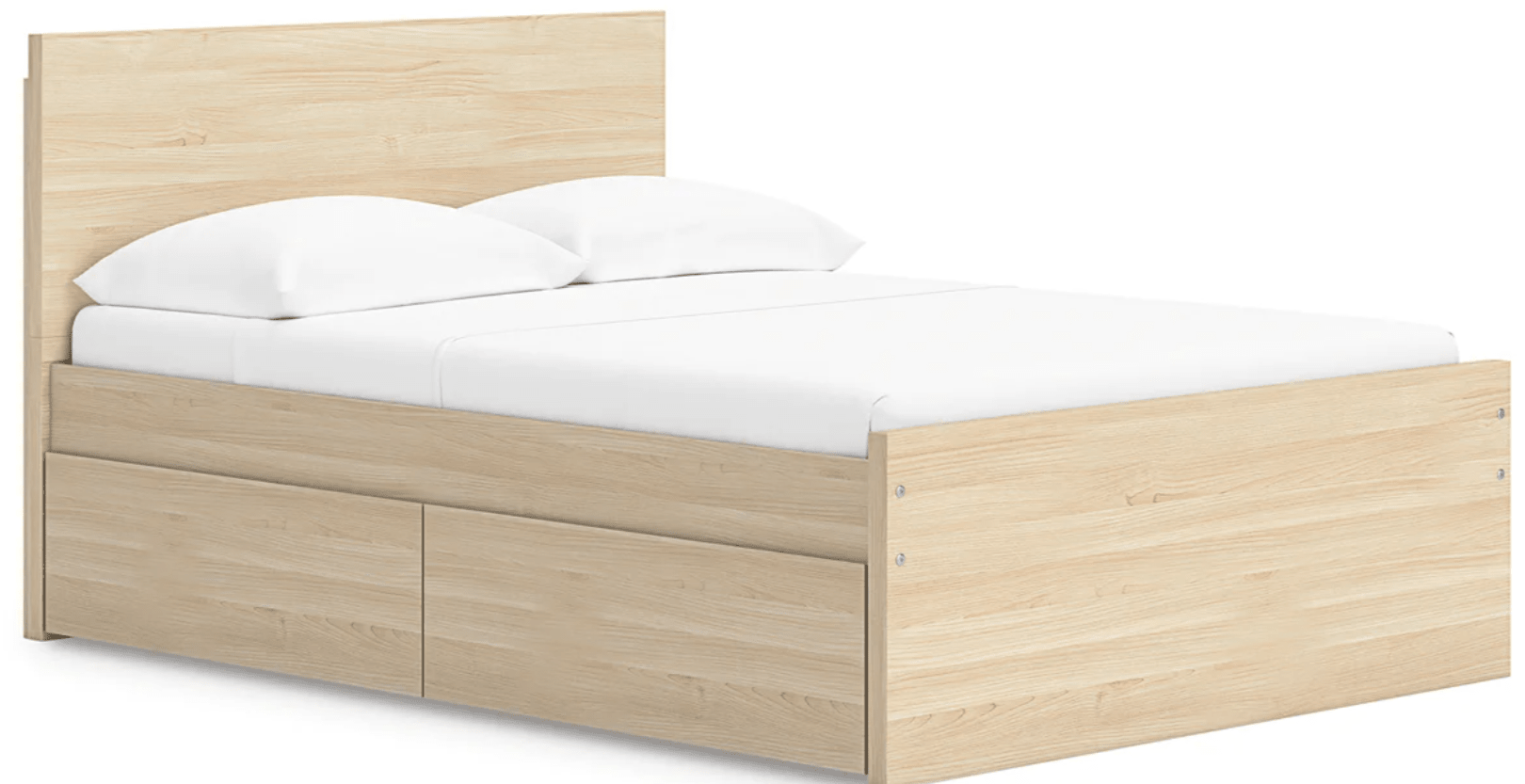 AshleyAshley EB9630 Onita - Platform Bed With 1 Side Storage - White