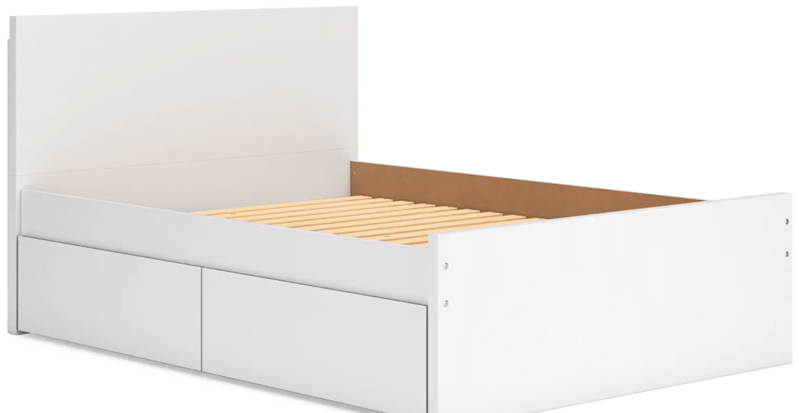 AshleyAshley EB9630 Onita - Platform Bed With 1 Side Storage - White