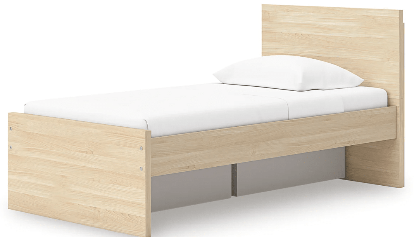 AshleyAshley EB9630 Onita - Platform Bed With 1 Side Storage - White