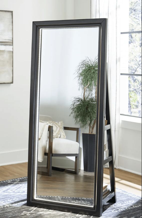 AshleyAshley Evesen - Floor Standing Mirror/Storage A80103