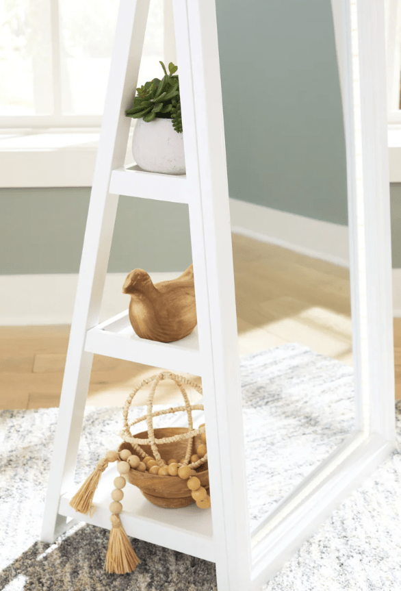 AshleyAshley Evesen - Floor Standing Mirror/Storage A80103