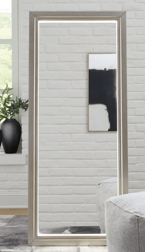 AshleyAshley Evesen - Floor Standing Mirror/Storage A80103