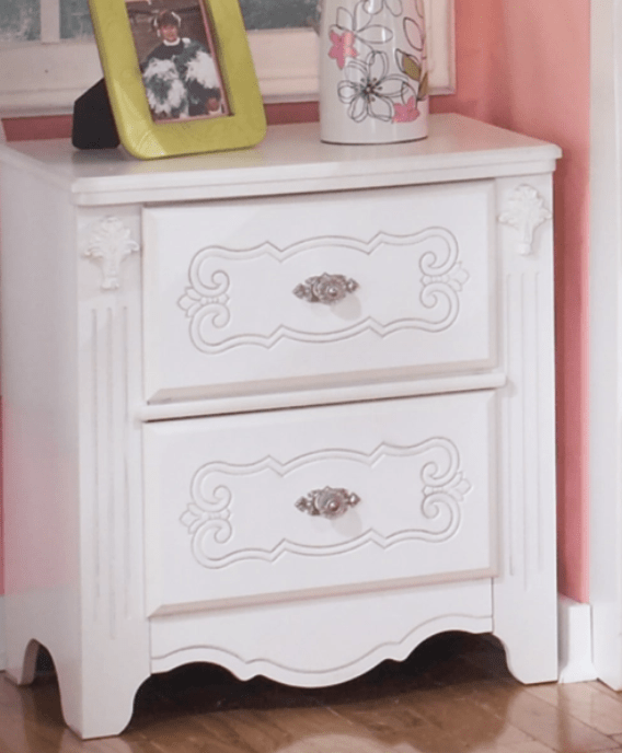 AshleyAshley Exquisite b188 2 Drawer Nightstand