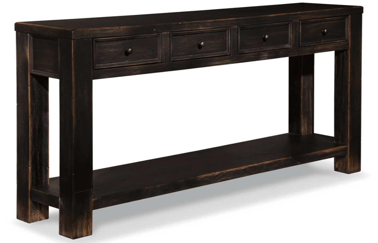 AshleyAshley Gavelston - Sofa Table - Black T732 - 4