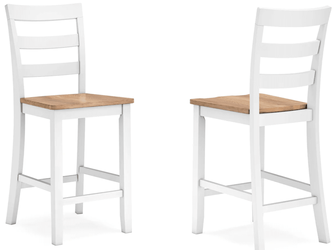 AshleyAshley Gesthaven - Barstool (Set of 2) - D399 - 124/D396 - 124/D401 - 124/D398 - 124