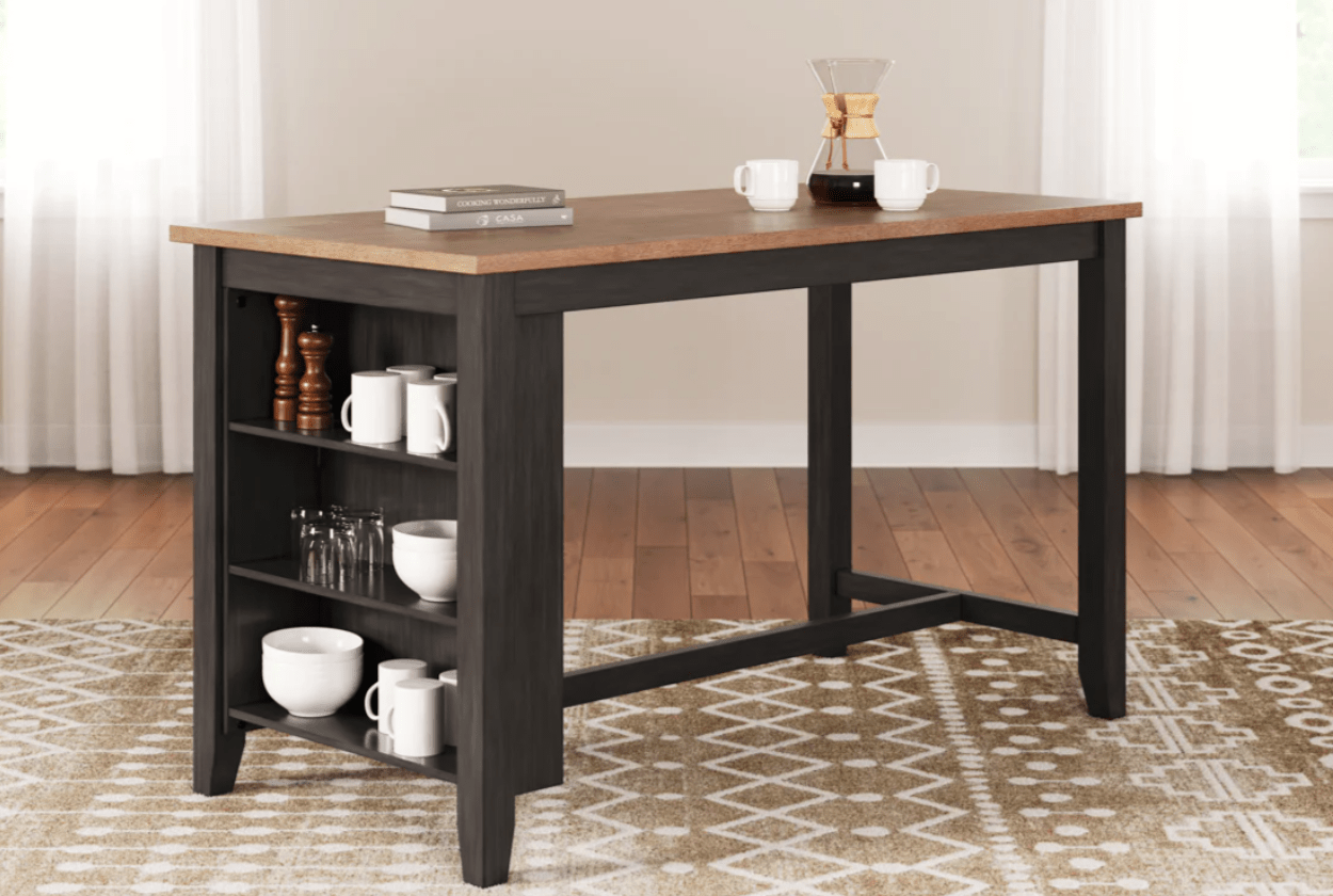 AshleyAshley Gesthaven - Rectangular Dining Room Counter Table - D399 - 13/D398 - 13/D401/D396