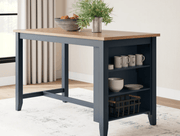 AshleyAshley Gesthaven - Rectangular Dining Room Counter Table - D399 - 13/D398 - 13/D401/D396