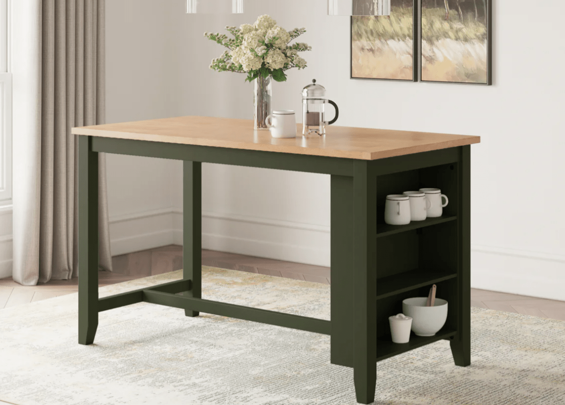 AshleyAshley Gesthaven - Rectangular Dining Room Counter Table - D399 - 13/D398 - 13/D401/D396