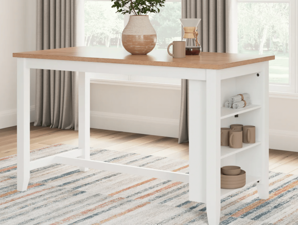 AshleyAshley Gesthaven - Rectangular Dining Room Counter Table - D399 - 13/D398 - 13/D401/D396