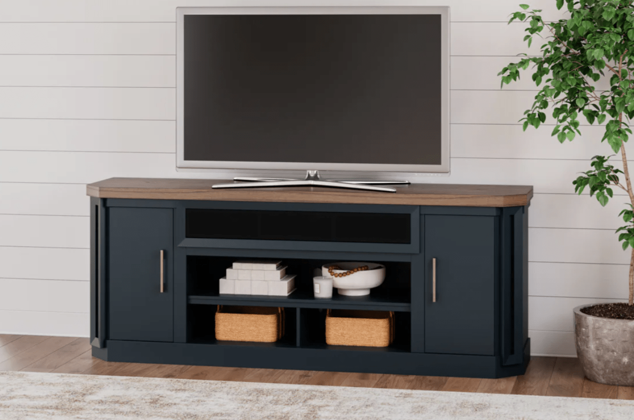 AshleyAshley Landocken - XL TV Stand W/Fireplace Option - W402