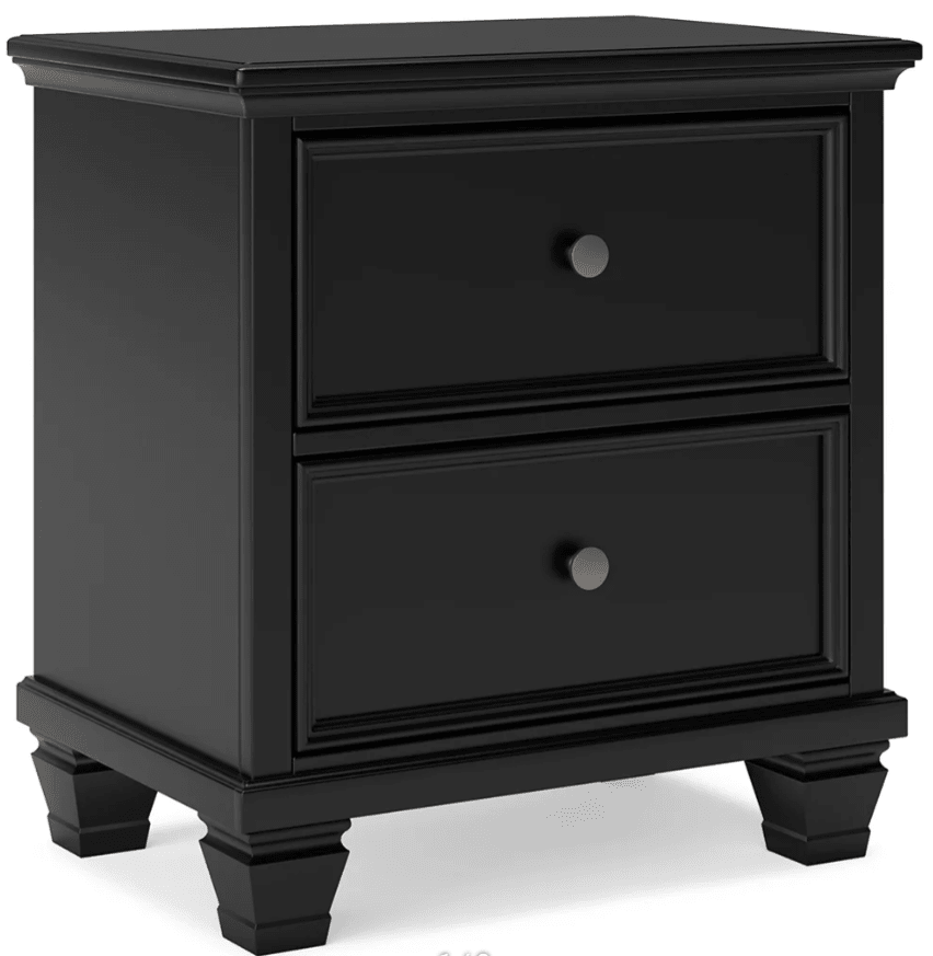 AshleyAshley Lanolee - Panel Bed - Black - B687