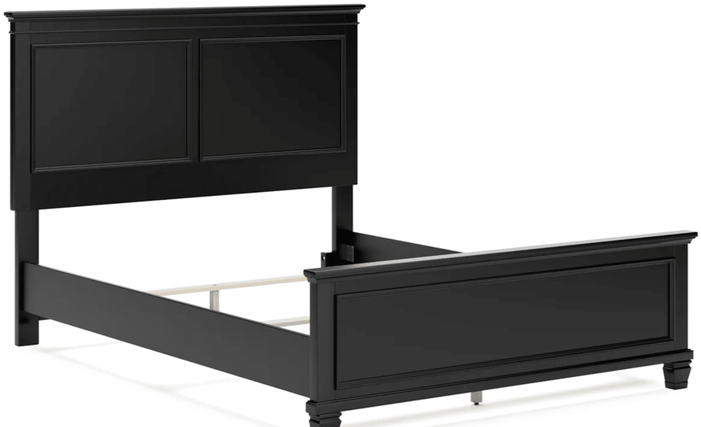 AshleyAshley Lanolee - Panel Bed - Black - B687