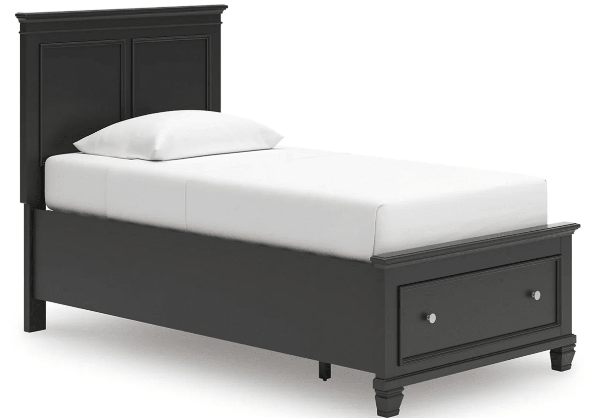 AshleyAshley Lanolee - Panel Storage Bed - Black - B687