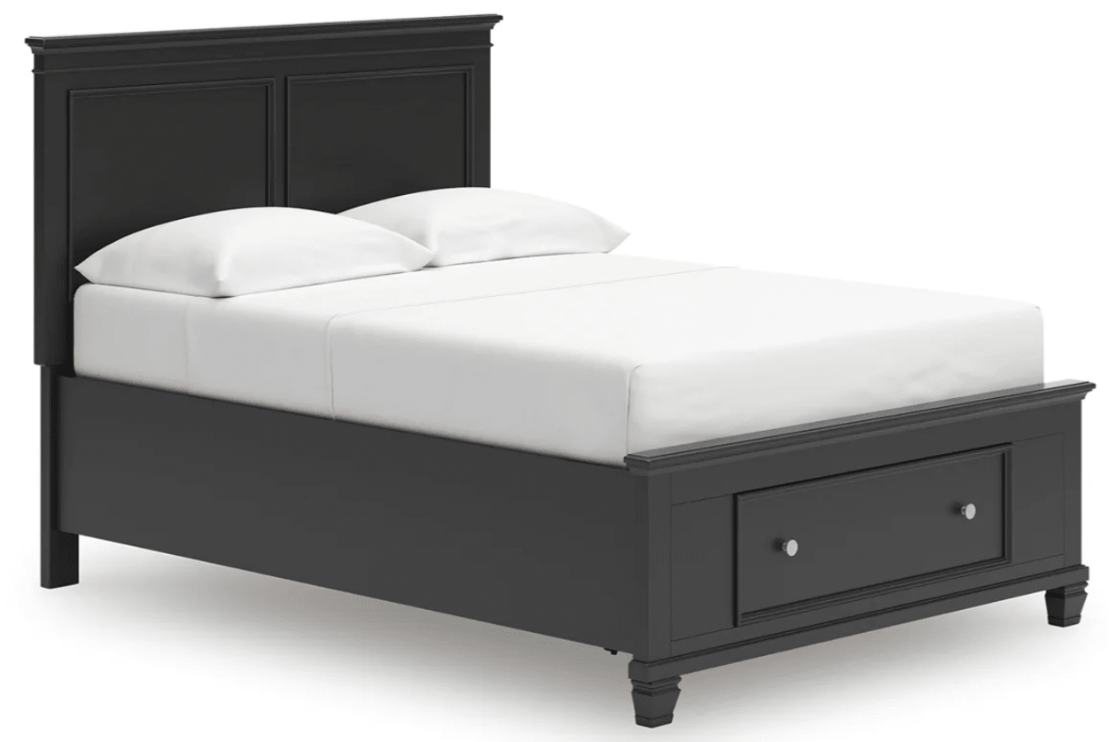 AshleyAshley Lanolee - Panel Storage Bed - Black - B687