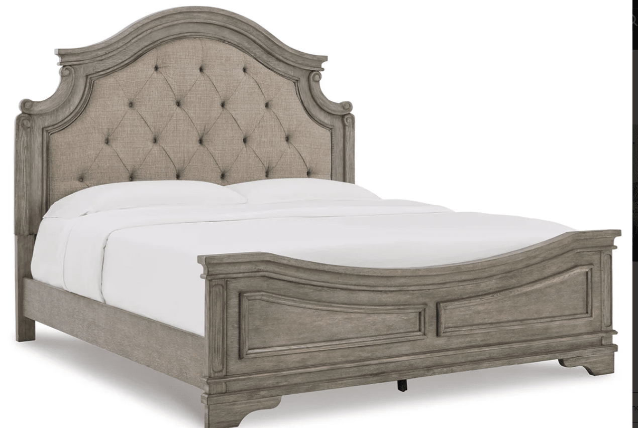 AshleyAshley Lodenbay - Panel Bed - Antique Gray - B751