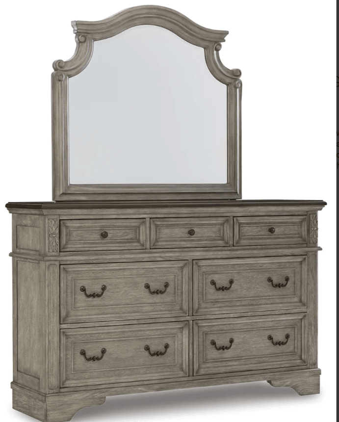 AshleyAshley Lodenbay - Panel Bed - Antique Gray - B751