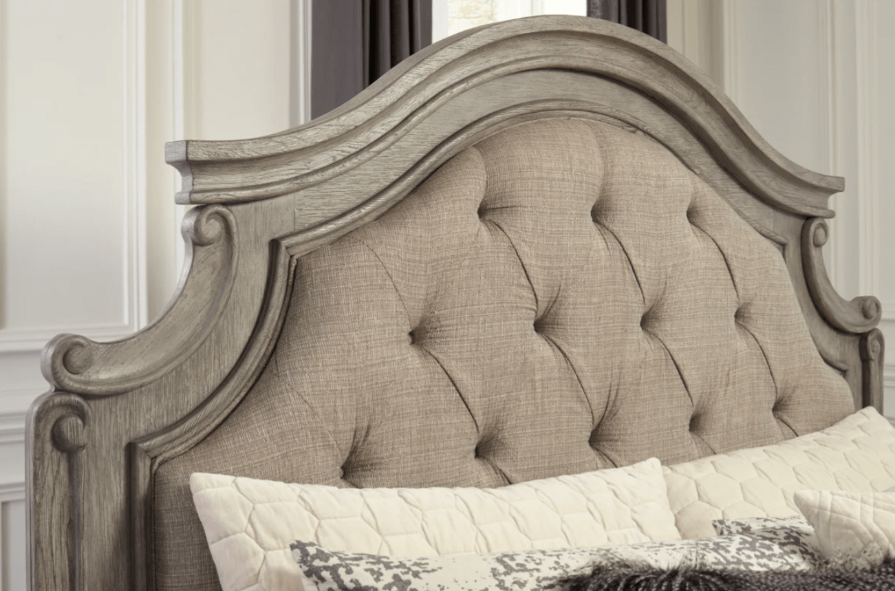 AshleyAshley Lodenbay - Panel Bed - Antique Gray - B751