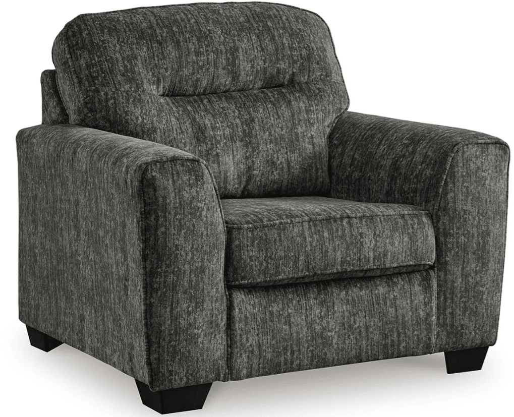 AshleyAshley Lonoke - 50504 - Sofa, Loveseat, Chair And A Half, Ottoman - Gunmetal
