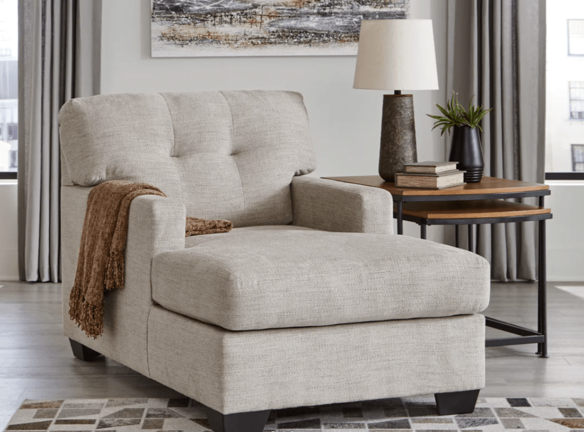 AshleyAshley Mahoney - 31005 / 31004 - Sofa, Loveseat, Ottoman, Chaise - Chocolate / Pebble