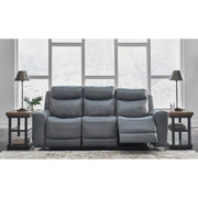 AshleyAshley Mindanao Dual Power Leather Reclining Sofa