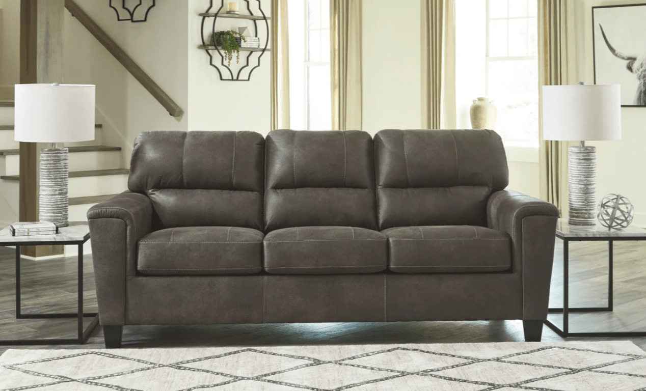 AshleyAshley Navi - 94002 - Sofa, Loveseat, Rocker Recliner - Smoke