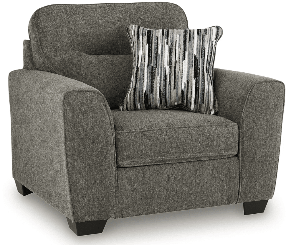 AshleyAshley Olten - 31305 - Sofa, Loveseat, Chair And A Half, Ottoman - Graphite