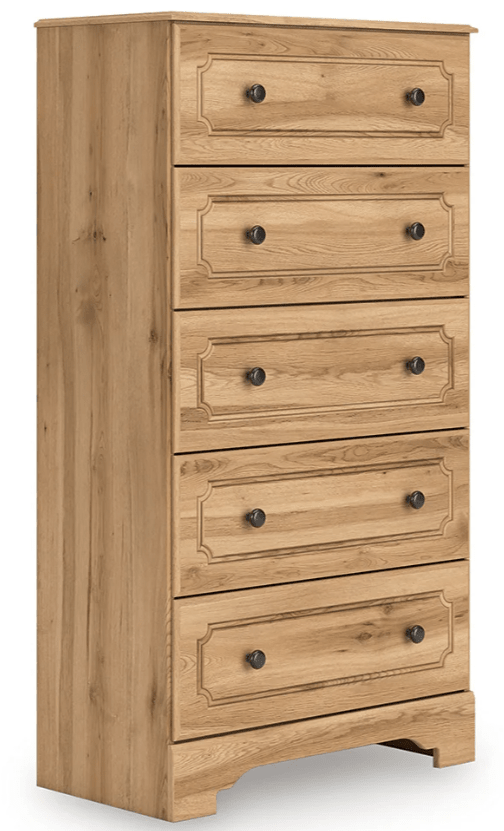 AshleyAshley PCB1075 Aleaport - Panel Bed - Warm Brown